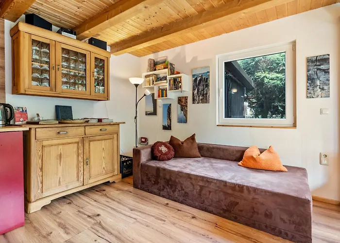 Holiday home Kletterhuette Saechsische Schweiz Lohsdorf